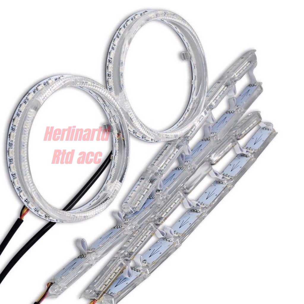 Drl mobil Drl Crystal RGB Plus Ring Angel Eyes bluetooth App 210 mode