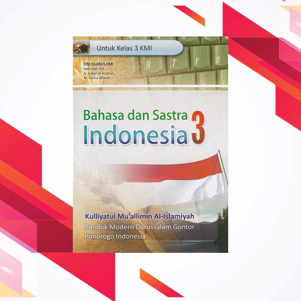 Buku Pelajaran Bahasa Indonesia Kelas 3 KMI Gontor Bisa COD