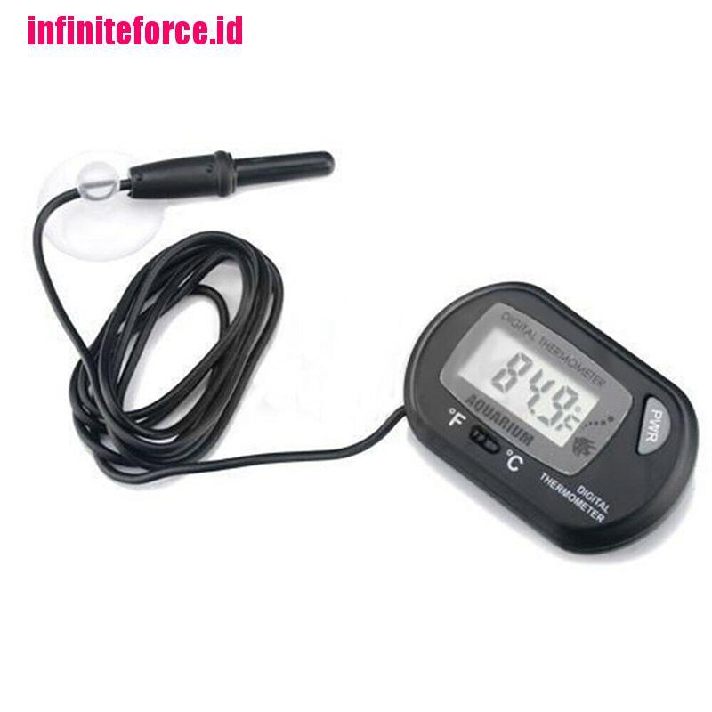 [IN*]1pc Digital LCD Fish Tank Thermometer Aquarium Probe Water Temperature Monitor