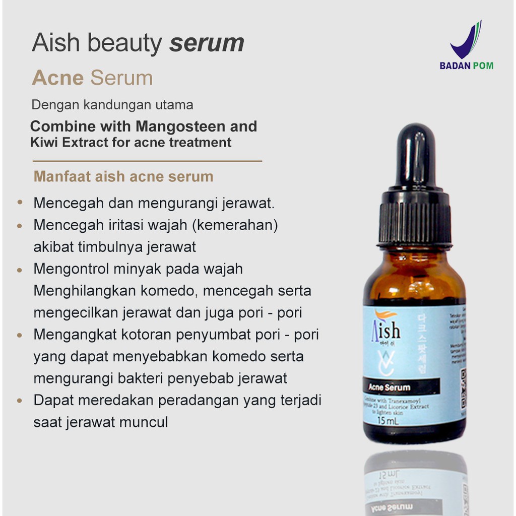 AISH Brightening | Acne | Darkspot Serum KOREA BPOM