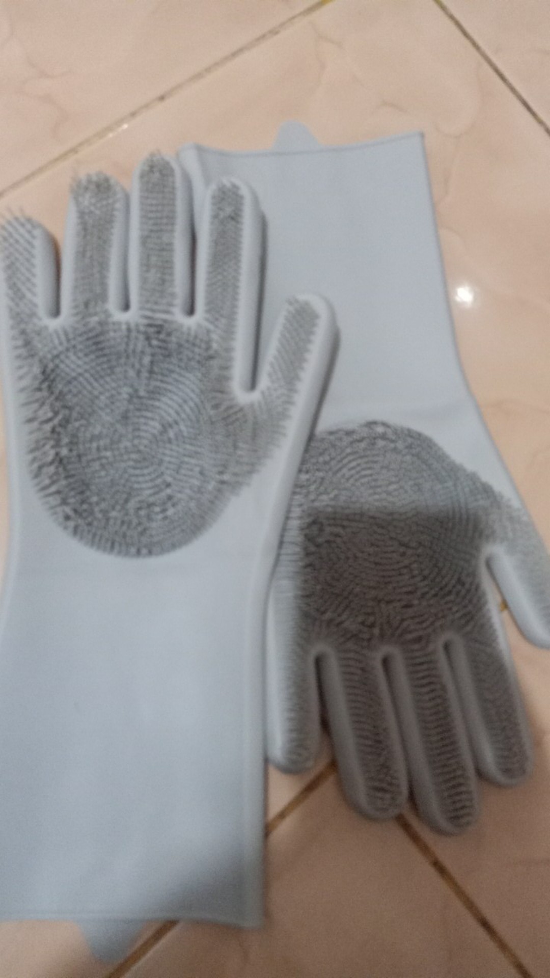 Sarung Tangan Cuci Piring Silikon