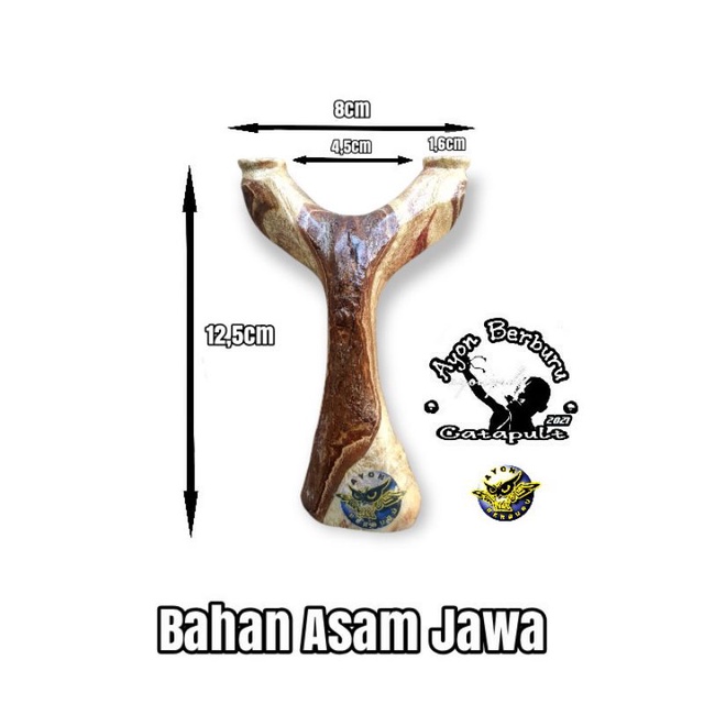 Ketapel kayu ASAM JAWA/ Ayon Catapult