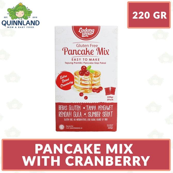 

Pancake Mix with Cranberry 220gr - Ladang Lima