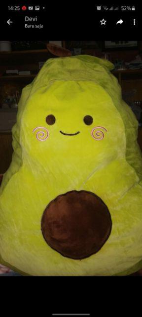 Boneka Avocado Lucu , Bantal Guling Avocado