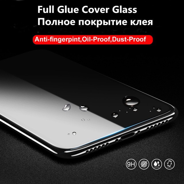 PAKET Tempered Glass Realme 6 Full Cover Screen Protector Free Tempered Glass Camera Lens