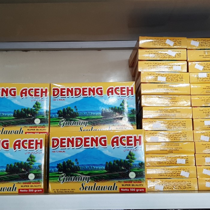 

Dendeng Aceh Original Seulawah Super Quality - 500gr