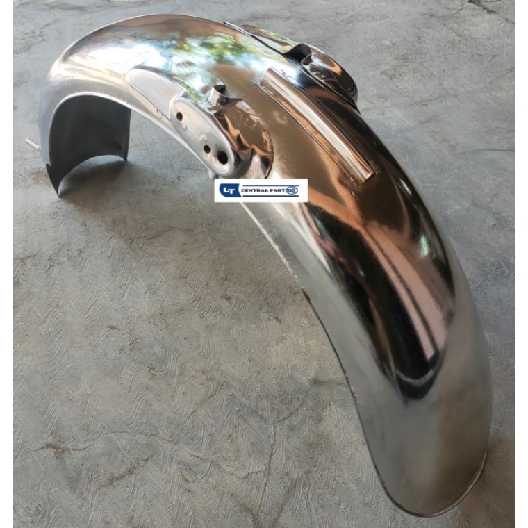 Spakbor Belakang CB, CB 100 CB 125 Besi Croom dan Slebor Mentah, spakbor belakang cb tatanan pres