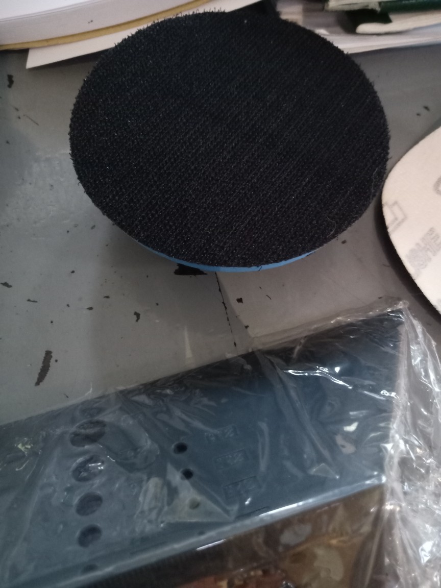 Tatakan Amplas Velcro 4 Inch