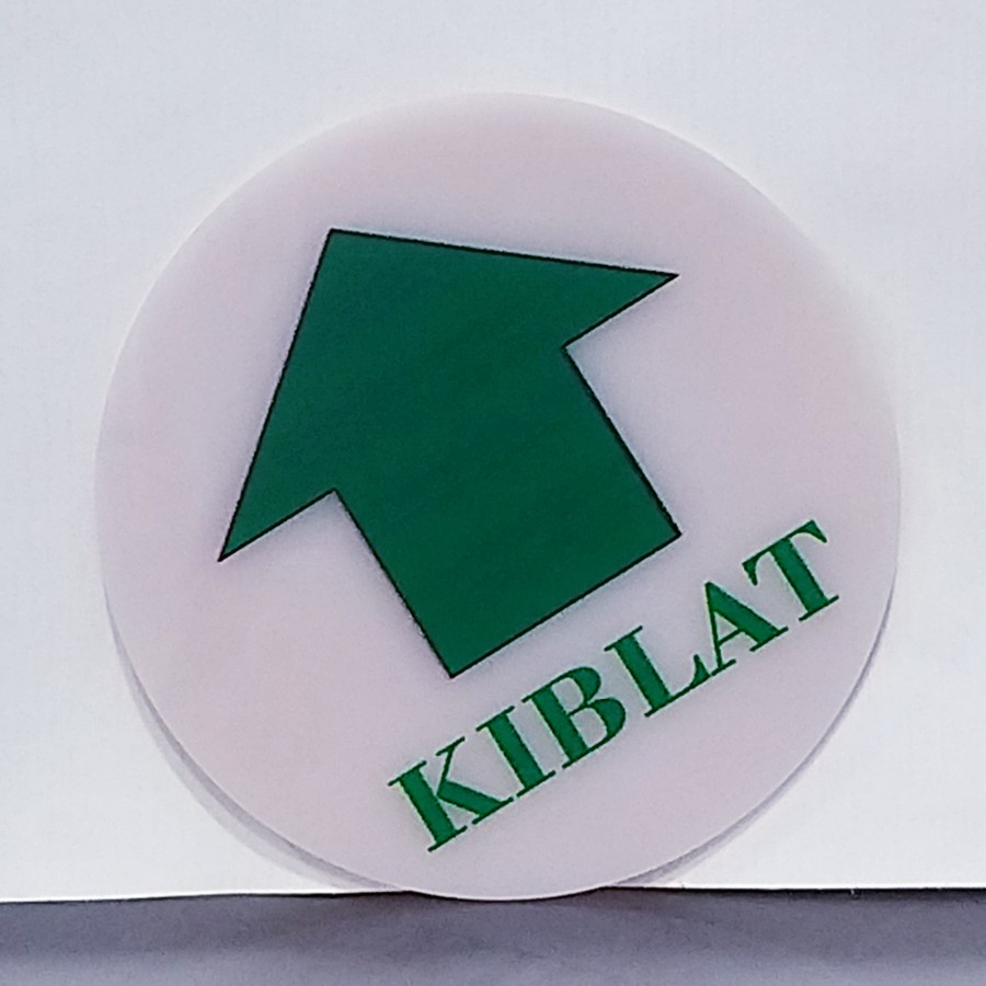 

Sign KIBLAT Signboard Akrilik UV Print laser Cut