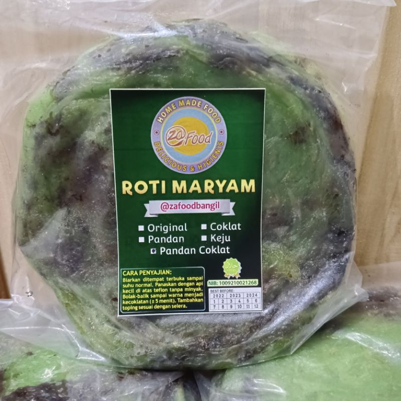 

ROTI MARYAM PANDAN COKLAT