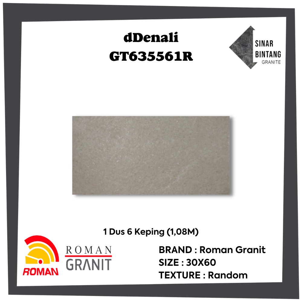Granit 30 X 60 | Granit Lantai dDenali GT635561R ROMAN GRANIT