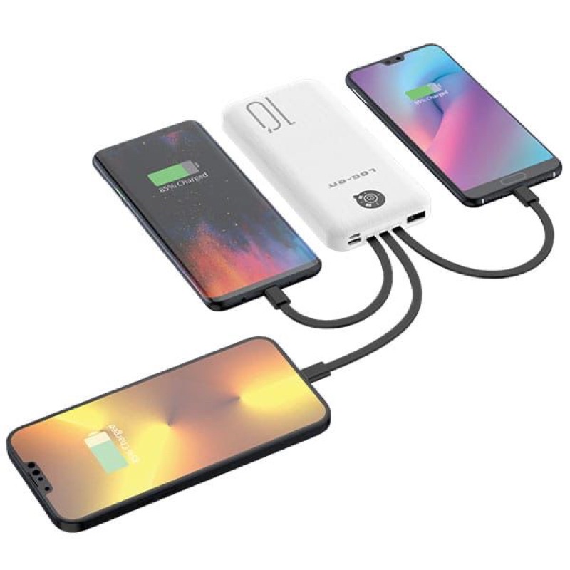 PowerBank Log On PB HULK II JGO-100H 10.000MAH Led Digital