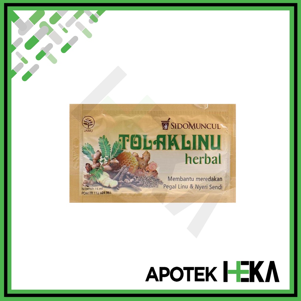 Tolak Angin Linu Sachet - Herbal Alami Meredakan Pegel Linu (SEMARANG)