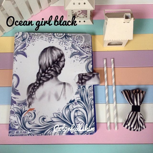 

Ocean girl black binder