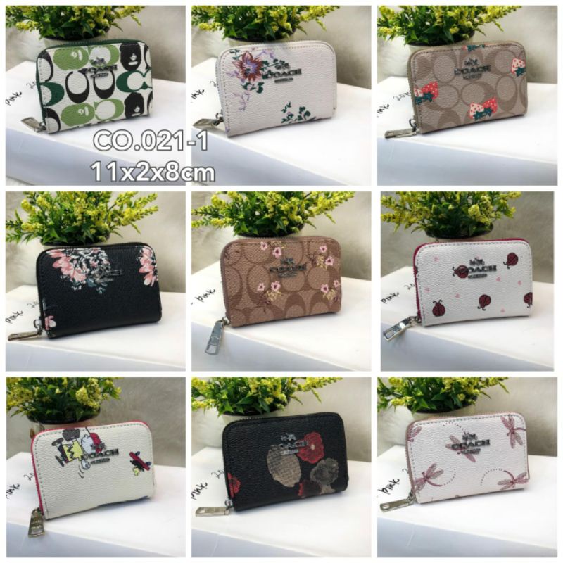 New Dompet Card 021-1 Coach Motif BAHAN WP IMPORT SEMPREM