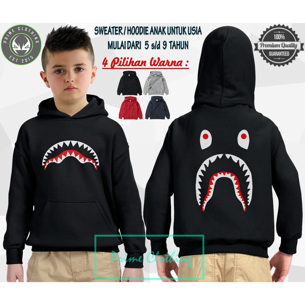 bape shark sweater