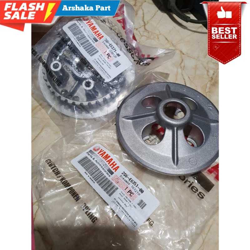 PROMO RUMAH KOPLING SET KAKI 4 LOBANG 4 JUPITER MX OLD KOPLING 1 ASLI ORI PASTI ASLI ORIGINAL