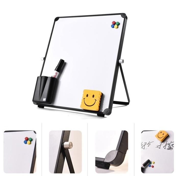 

Portable Mini Single Side Whiteboard Office School Diy Erase Writing B
