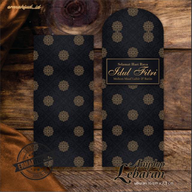 

Amplop lebaran idul fitri exclusive design custom nama