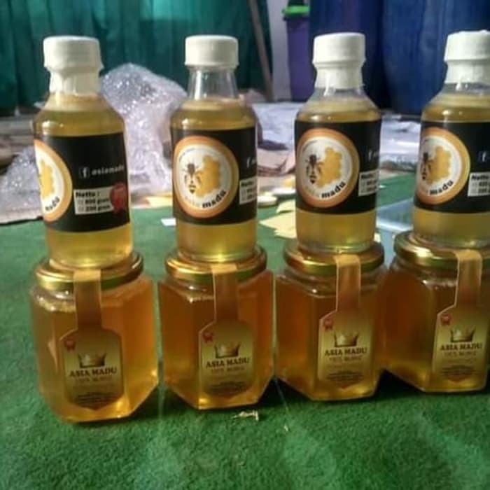 

Madu Alami Terbaik Asli Trenggalek ASIA MADU Kemasan Hexa - MMD2237