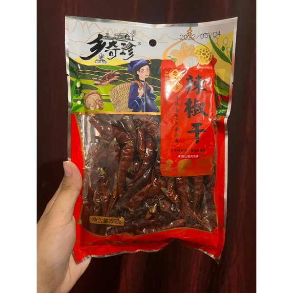 

Cabe kering la jiao gan 辣椒干 65gr