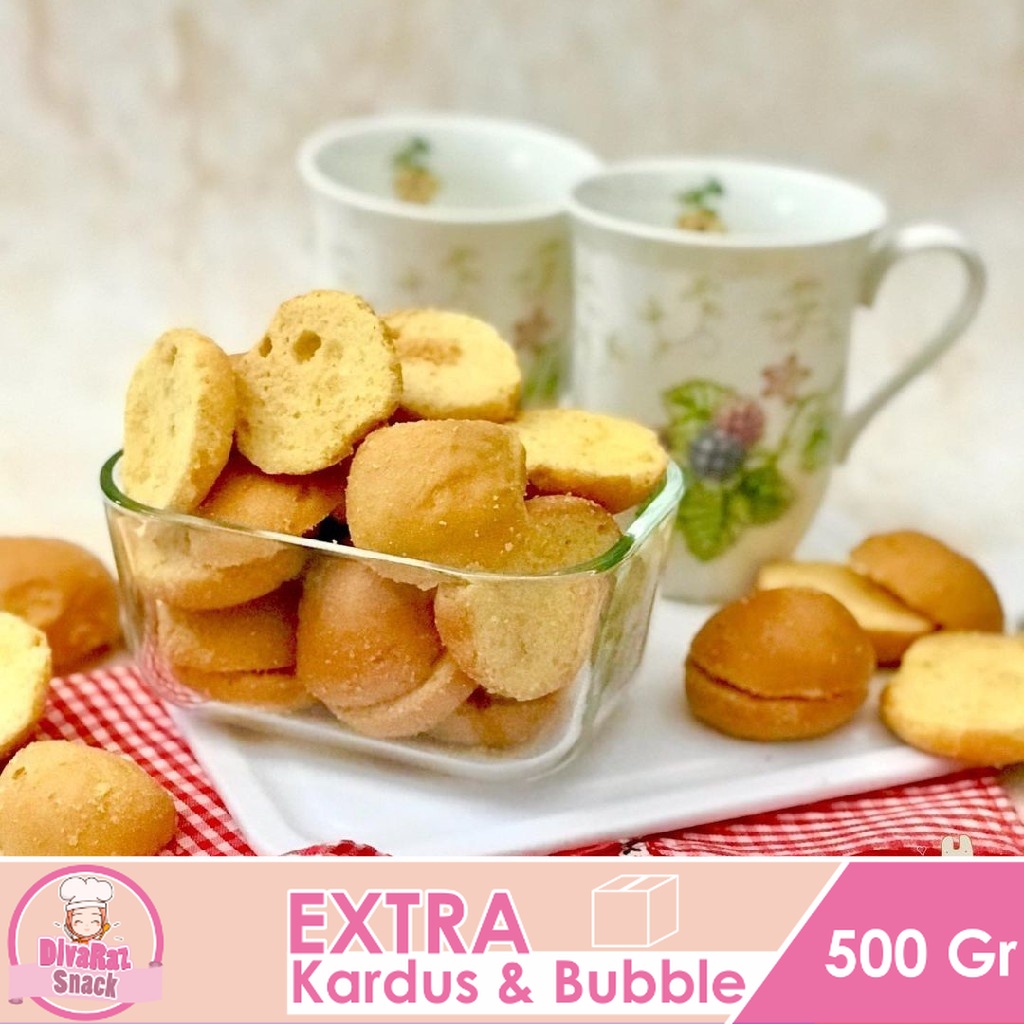 

Bagelen Vanila 500gram / Roti Bagelan Bandung - Divaraz Snack makanan ringan jajanan jadul snack kiloan