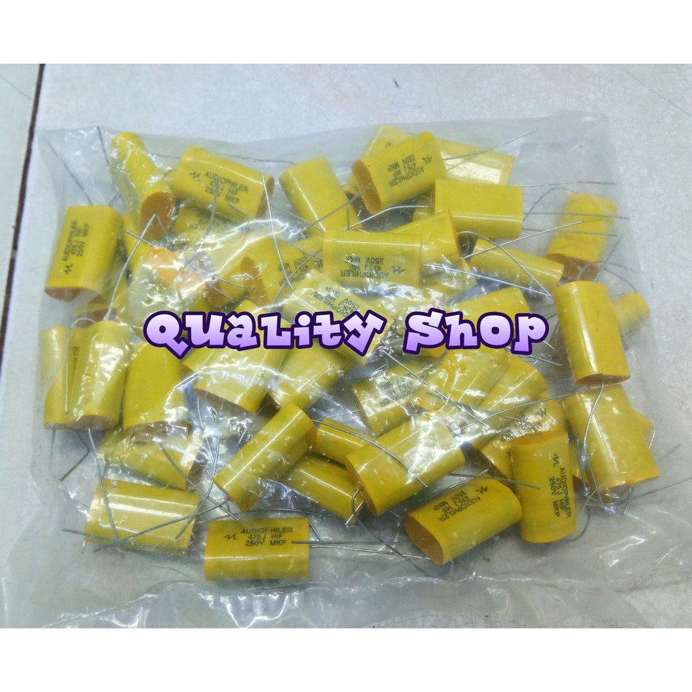 ELCO tweeter - tahanan tweeter AUDIOPHILER 475 - 250V 50 pcs  Limited