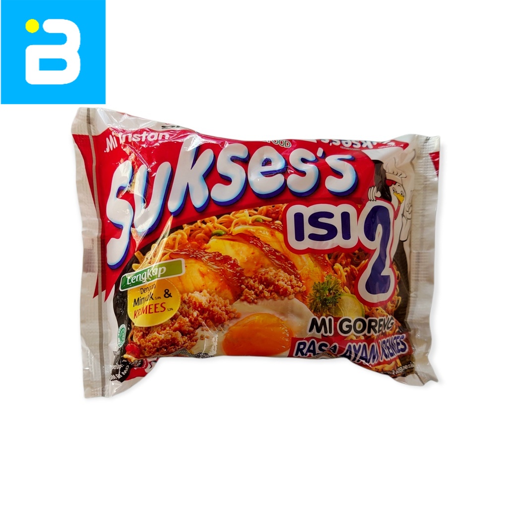 

Mie Suksess Isi 2 Rasa Ayam Kremes 133 G