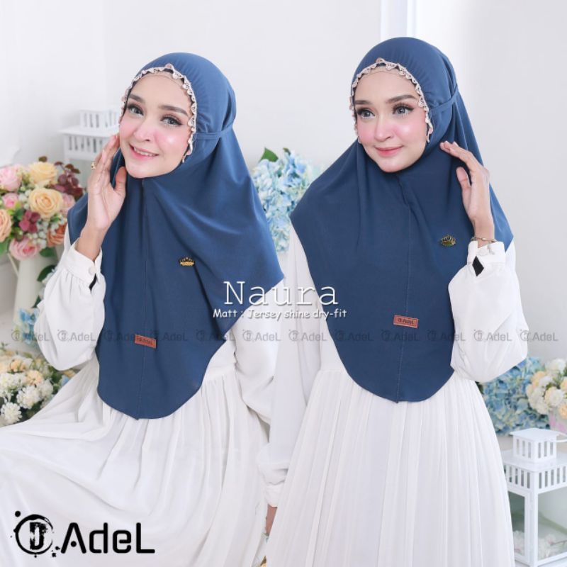 BERGO KERUT DAHI ORI ADEL//JILBAB KERUT MUKA//BERGO JERSEY KERUT