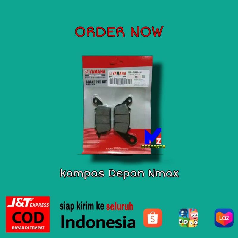 kampas rem depan nmax