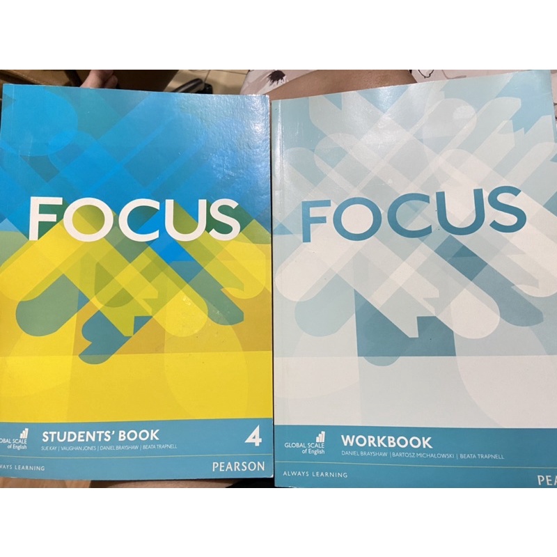 Jual Buku Focus English Workbook & Student Book Pearson 4 | Shopee ...