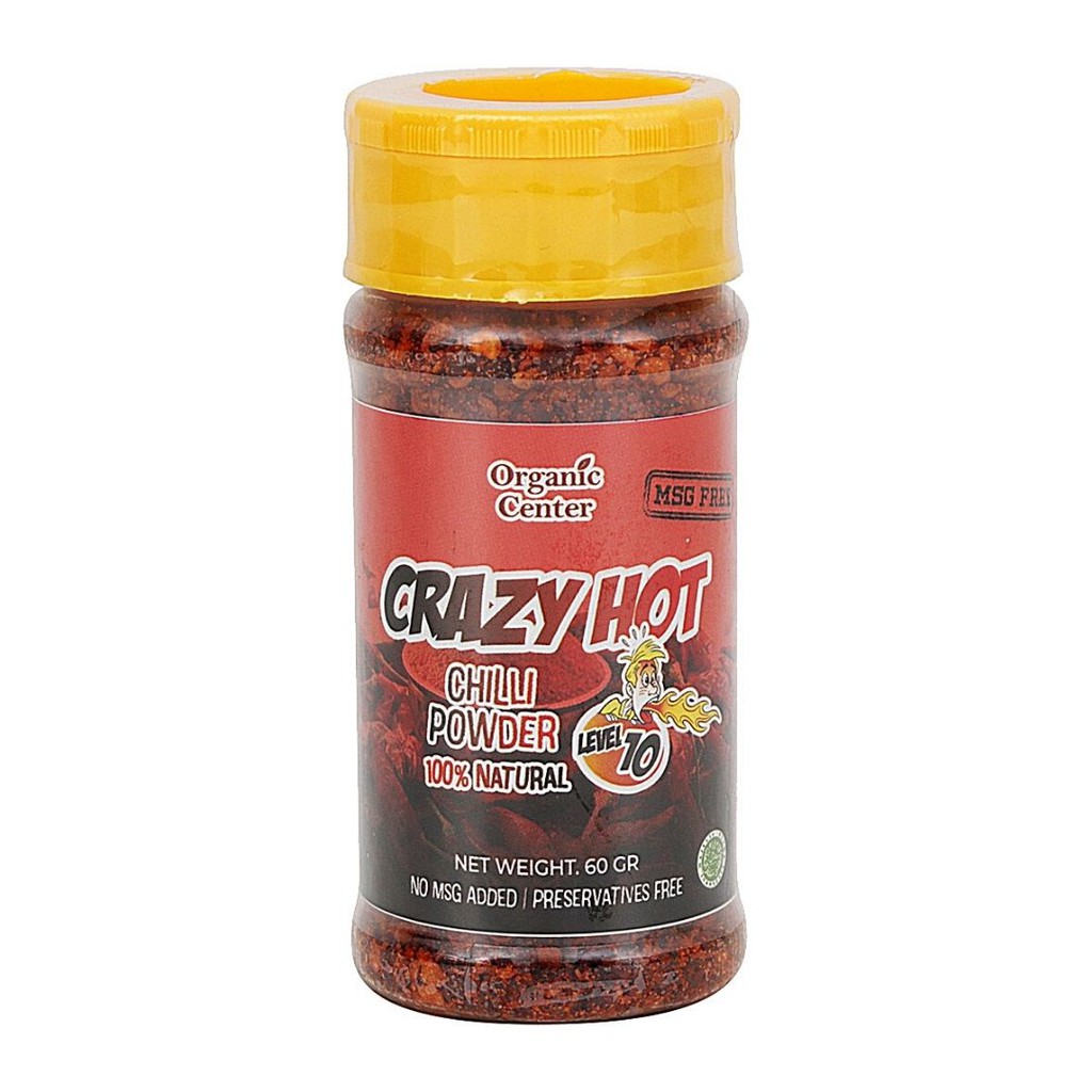 

Organic Center - Bumbu Titi Kamal - Crazy Hot Level 10 Chili Powder