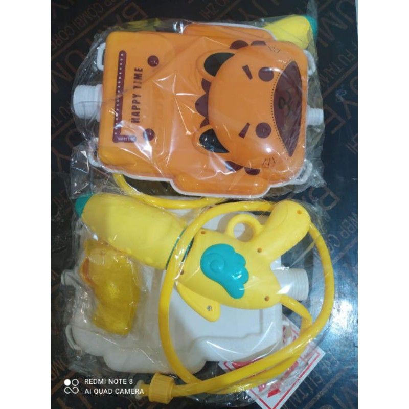 WATER GUN TEMBAKAN/SENAPAN/PISTOL AIR MAINAN/PISTOL AIR MEDIUM+TABUNG