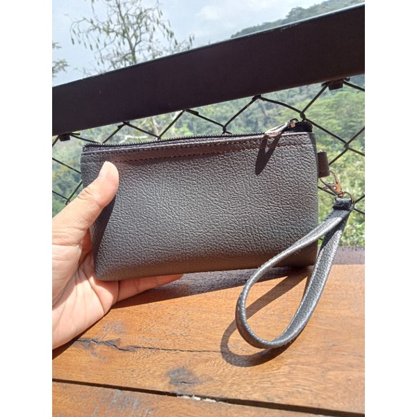 Dompet koin kulit sintetis anti air