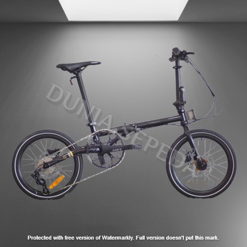 SEPEDA LIPAT 16 INCH ELEMENT TROY X 10SP BLACK CHROME SEPEDA LIPAT 16