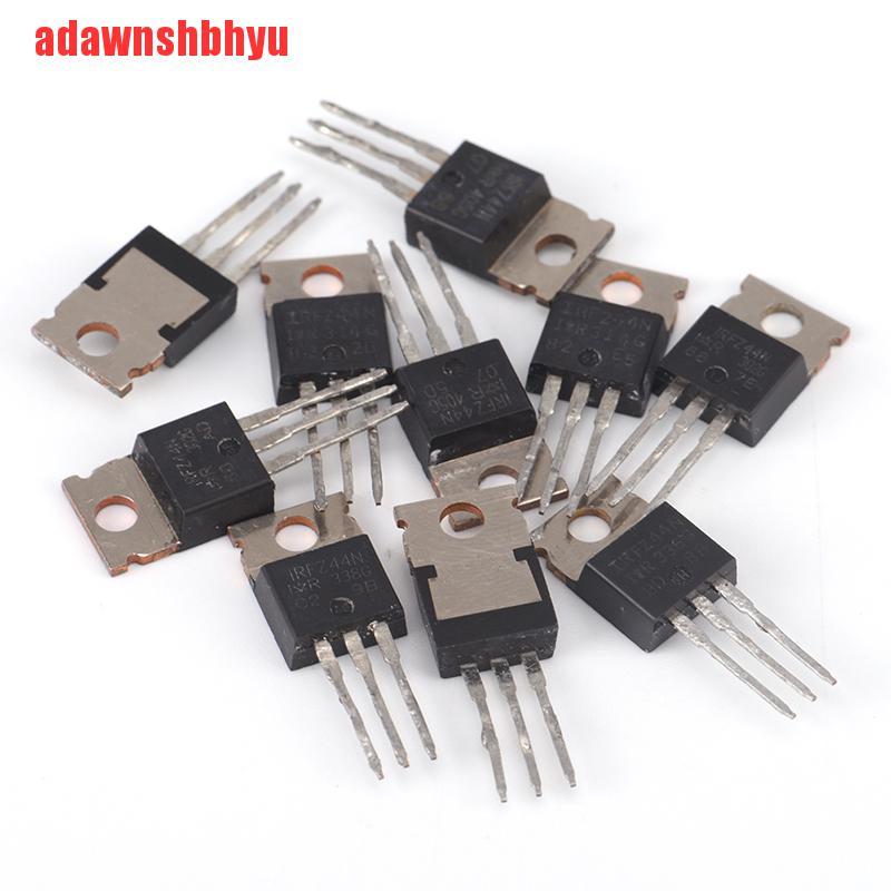 10pcs Transistor Daya Mosfet N-Channel 55v 49a Irfz44N Irfz44