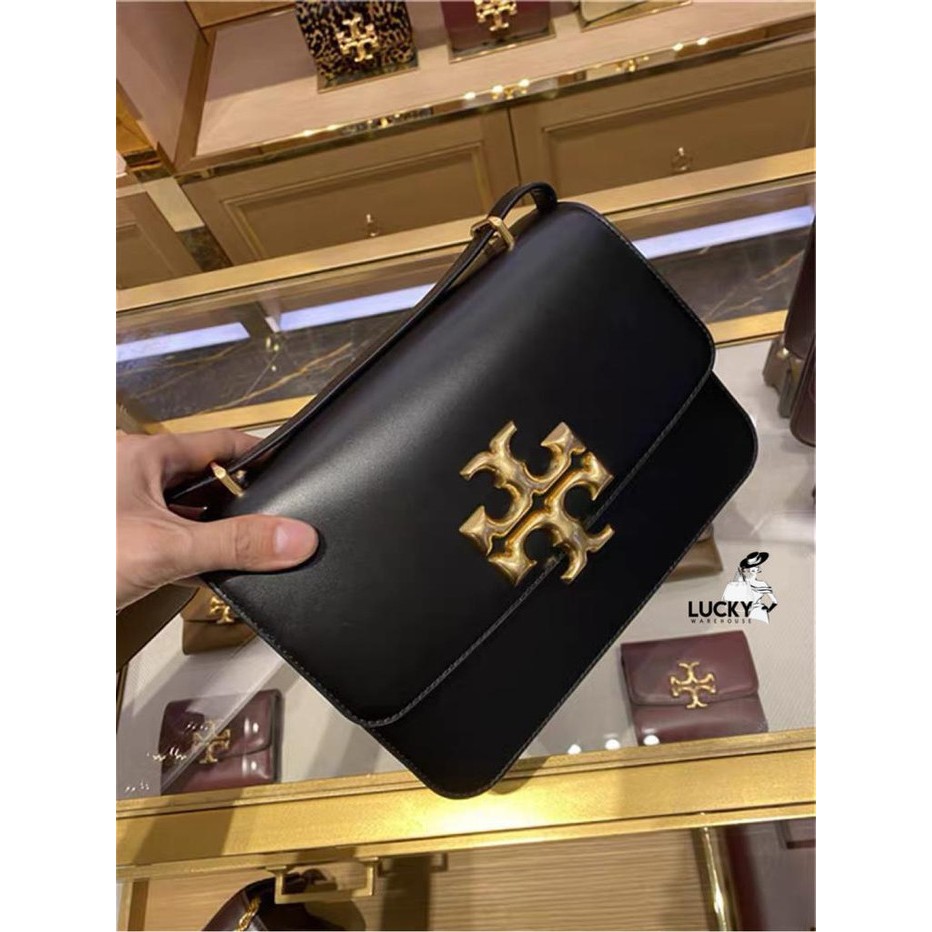 Tory Burch Eleanor Diamond Quilted Convertible Shoulder Bag - ORI 100%