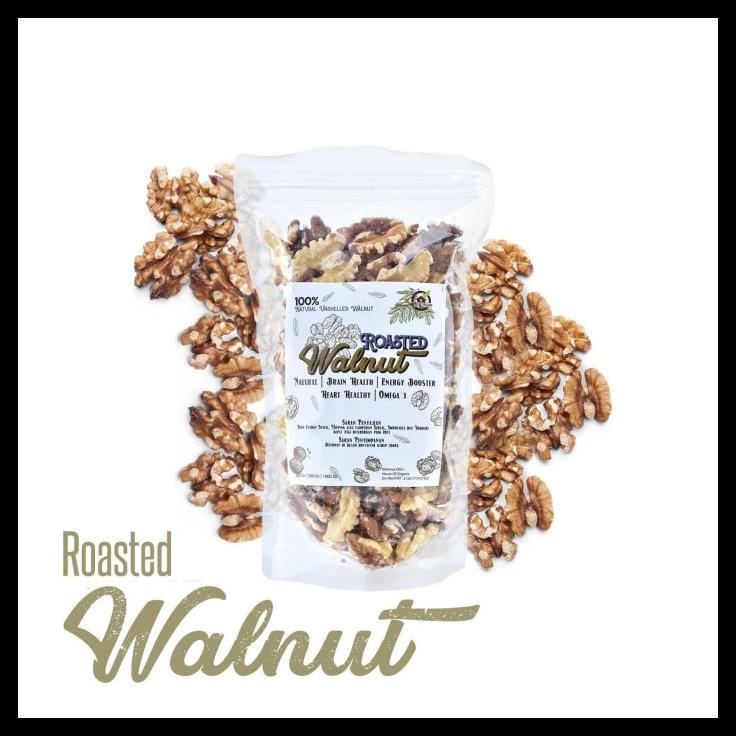 

DISKON TERBATAS !!! ROASTED WALNUT ( WALNUT PANGGANG ) - 500 GR TERLARIS