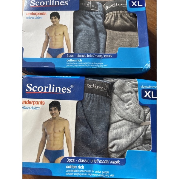 Celana Dalam Pria Underpants Scorlines