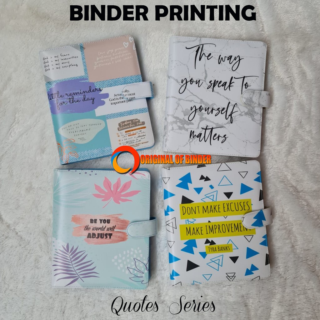 

BINDER PRINTING MOTIP QUOTES SERIES A5 & B5