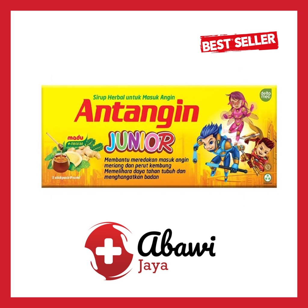 [AB] Antangin Cair Junior Honey Mint Sach / ANTANGIN JUNIOR PER SACHET