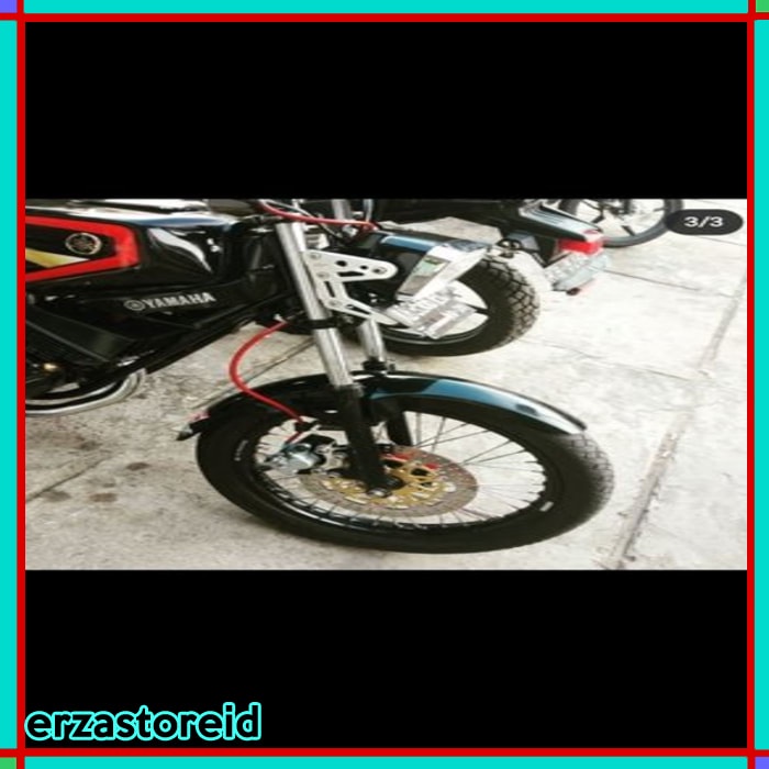 KUPINGAN LAMPU DEPAN RX KING BPRO ORIGINAL 2004 2005 2006 LAMPU OVAL BREKET BRECKET SILVER