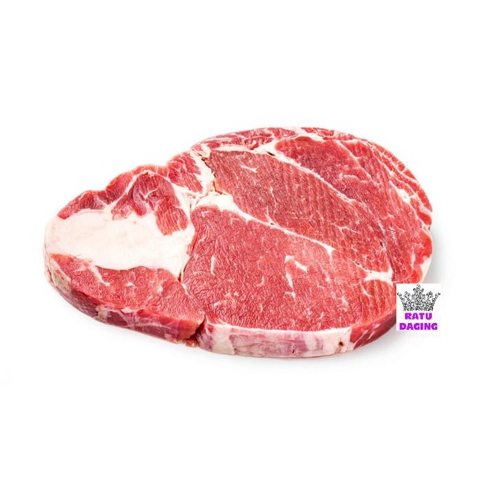 

Steak | Daging Sapi Import Aus Ribeye / Cuberoll Beef Steak Grade A @1Kg