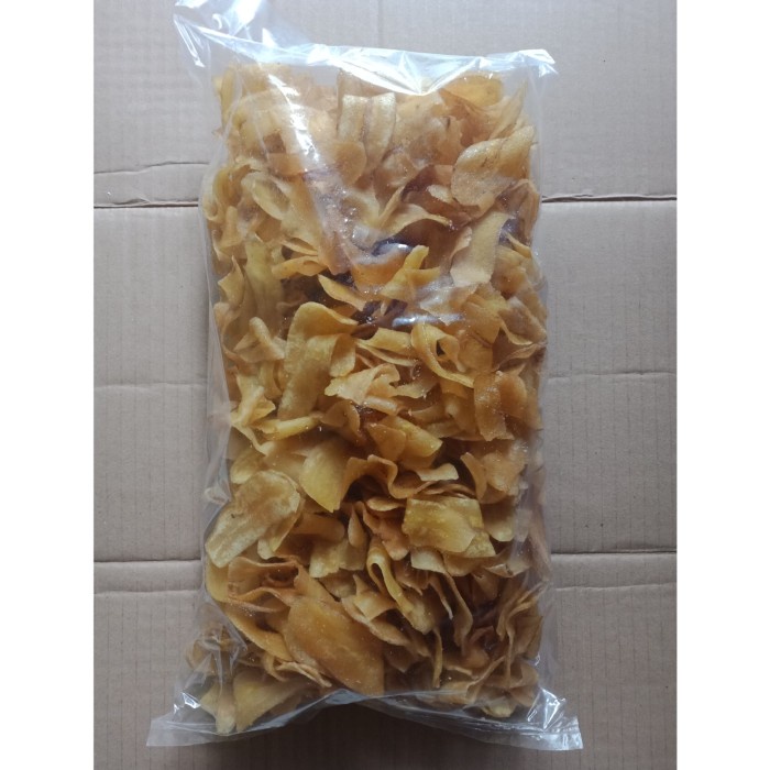 

keripik pisang madu 500 gr kripik pisang raja manis empuk banana chips