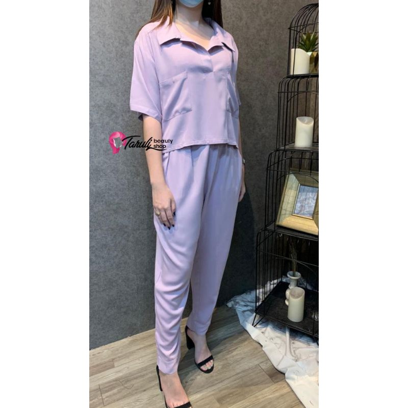 BAJU WANITA PREMIUM / HOME RAYON SET / BAJU HARIAN /BAHAN RAYON PREMIUM TS0365