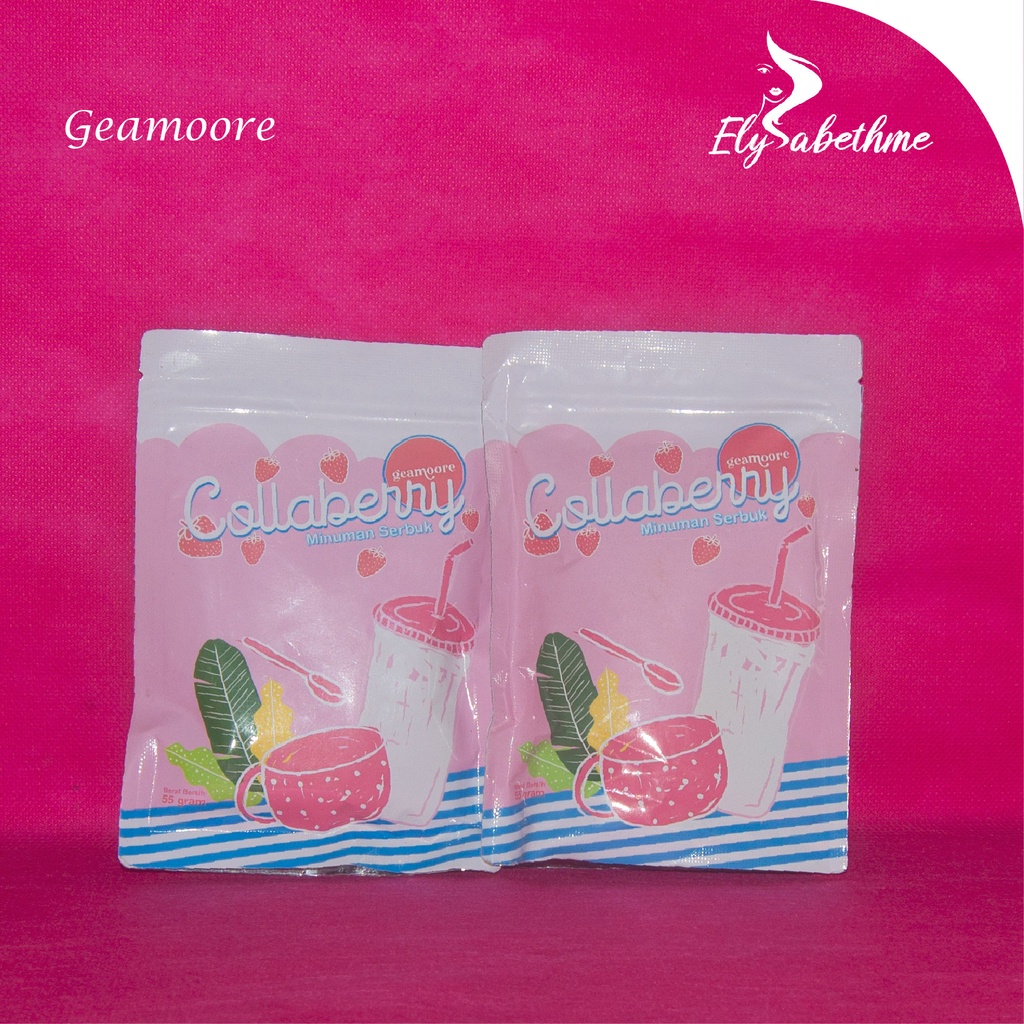 ✿ELYSABETHME✿ Geamoore COLLAGEN drink minuman pemutih kulit suplemen memutihkan dari dalam vitamin