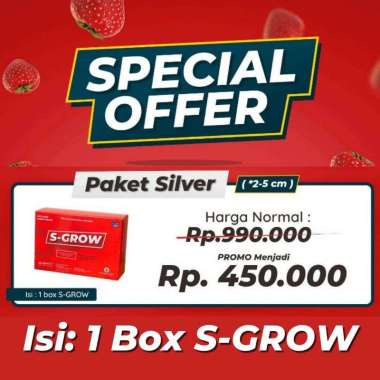 SGROW Susu Peninggi Badan Suplemen Badan Terbaik dan TERPERCAYA