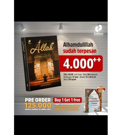 Letter to Allah (Buku ustadz Oemar Mita.)
