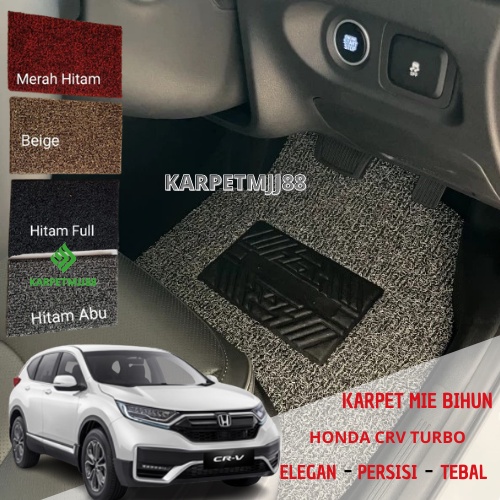 KARPET LANTAI MIE / KARPET MOBIL HONDA CRV TURBO 2021 PREMIUM PVC