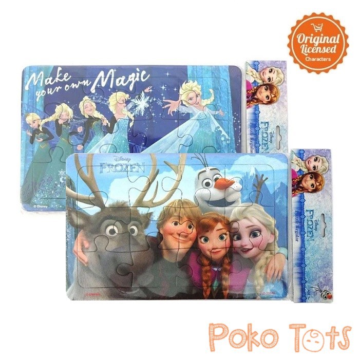 Happy Toon Puzzle Frozen 24pcs Disney Original License Elsa Anna